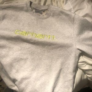 Gray carhartt sweatshirt